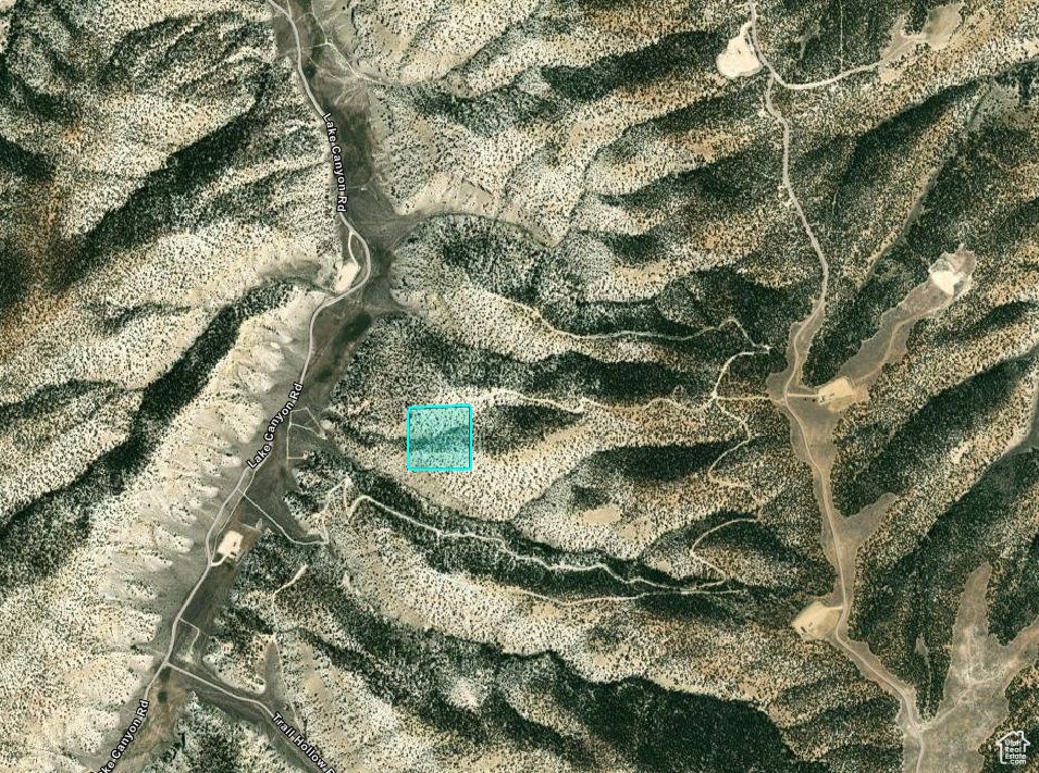 Aerial view of property's location