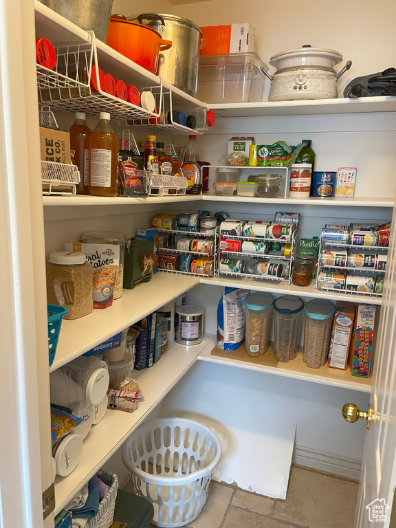 View of pantry