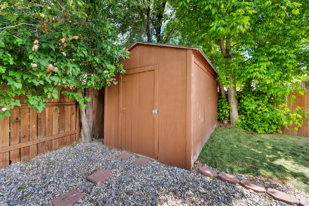 View of shed