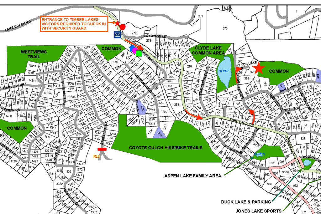 Parcel map