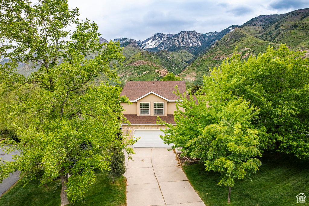 View of mountain backdrop