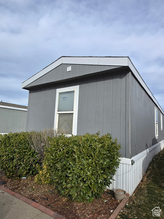 View of side of home
