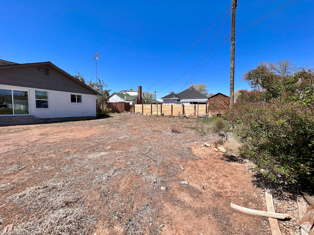 View of yard