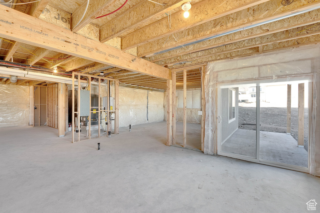 View of basement