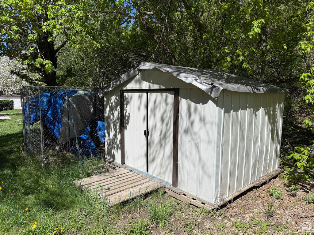 View of shed