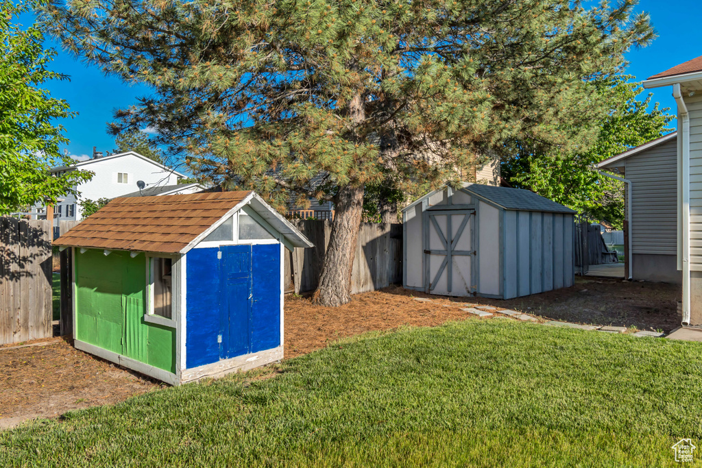 View of shed