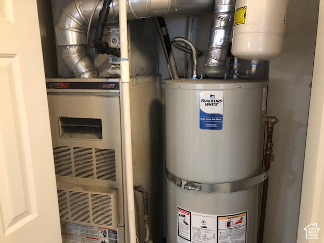 Utilities featuring water heater