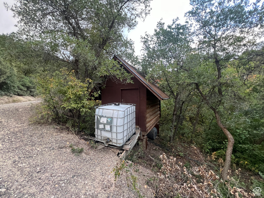 View of shed