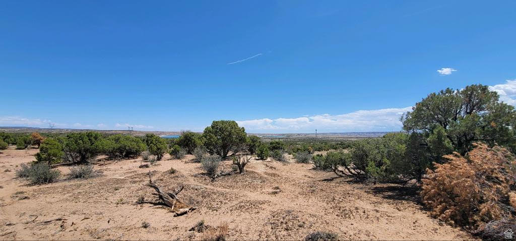View of undeveloped land with rural landscape