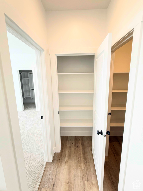 View of closet