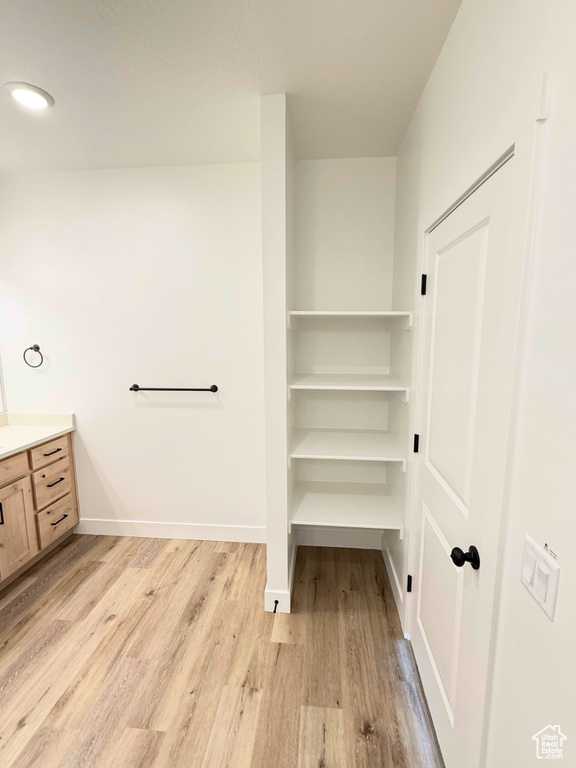 View of closet