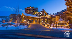 View of snow covered building