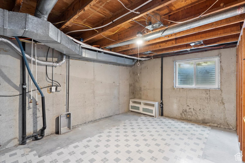 View of basement