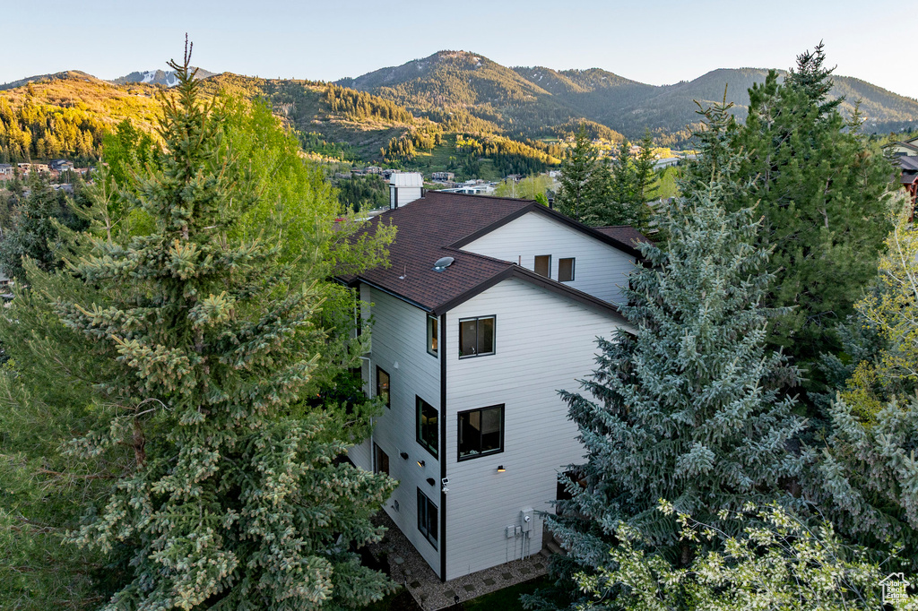 View of mountain backdrop