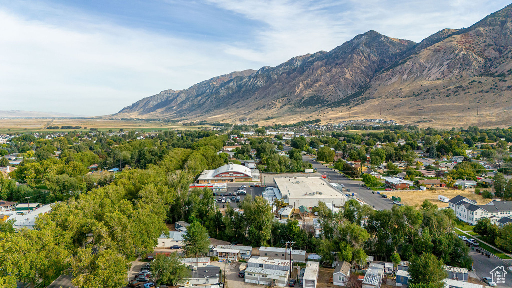 View of mountain background