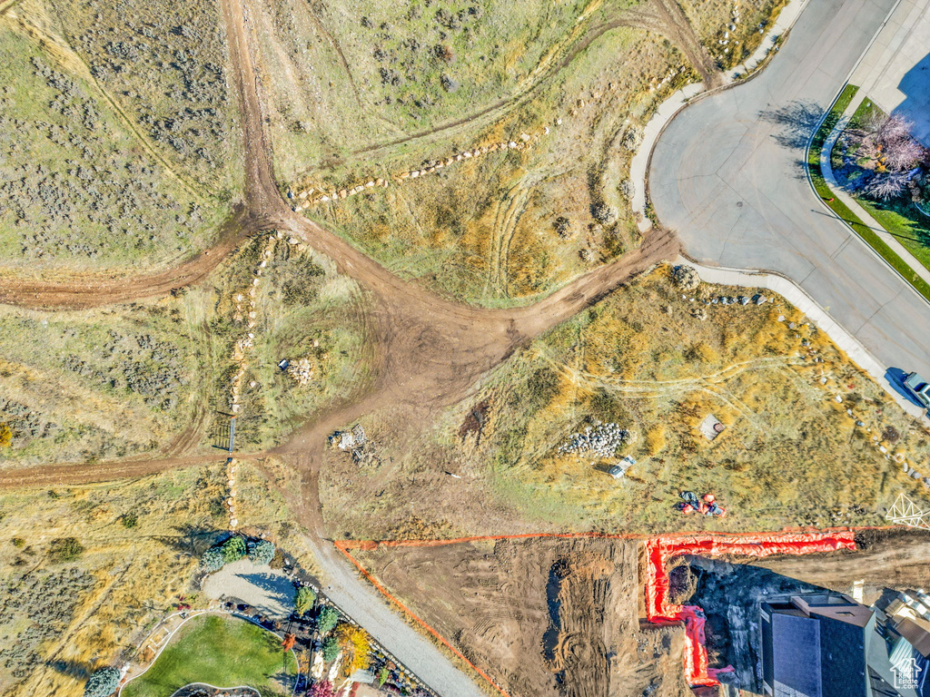 View of property location with property boundaries highlighted