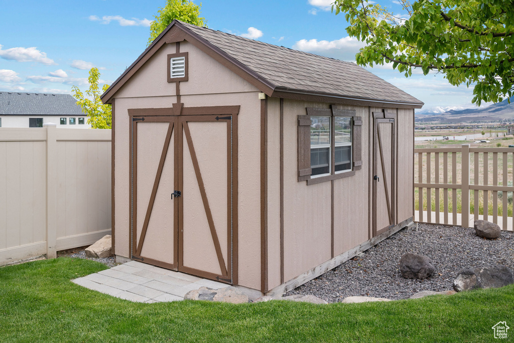 View of shed