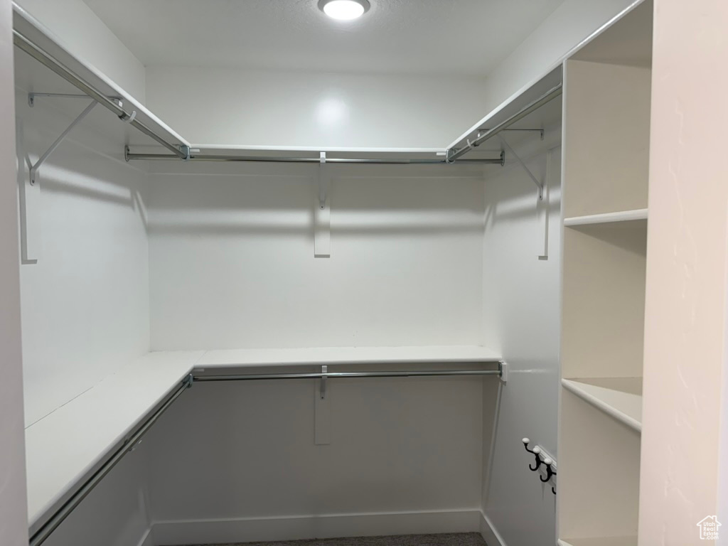 View of spacious closet