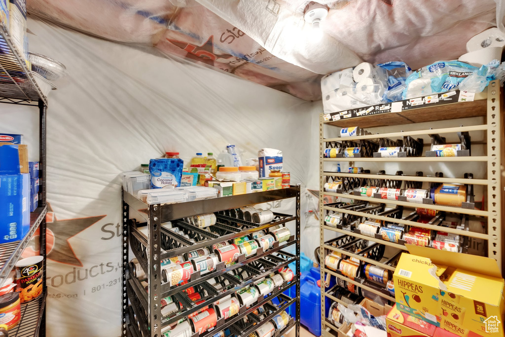 View of storage room