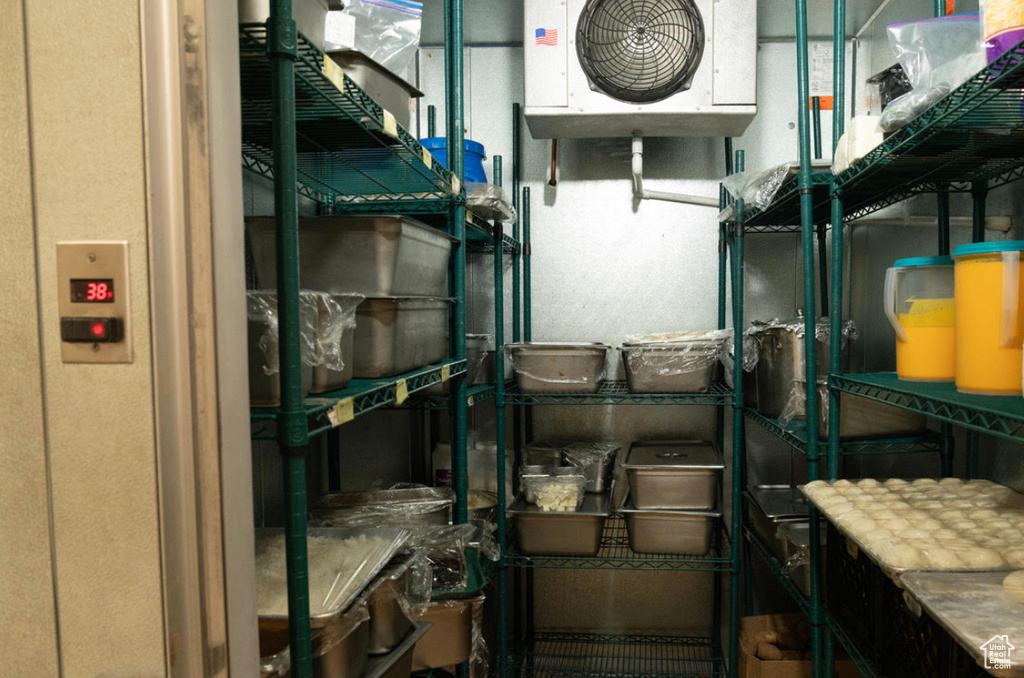 View of storage room