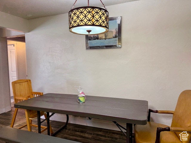 View of dining space