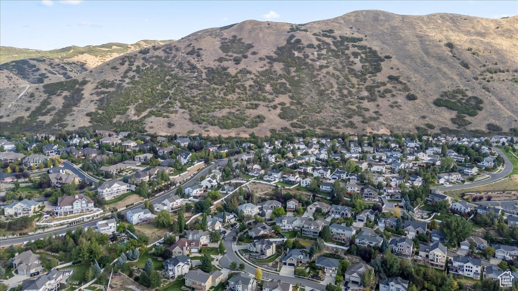 View of mountain background
