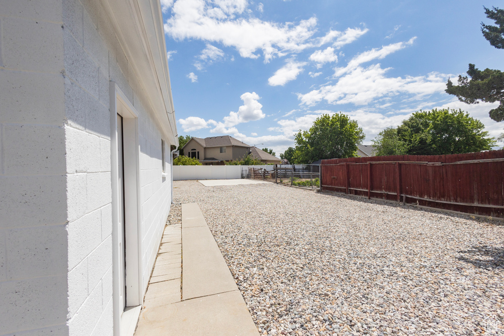 View of yard