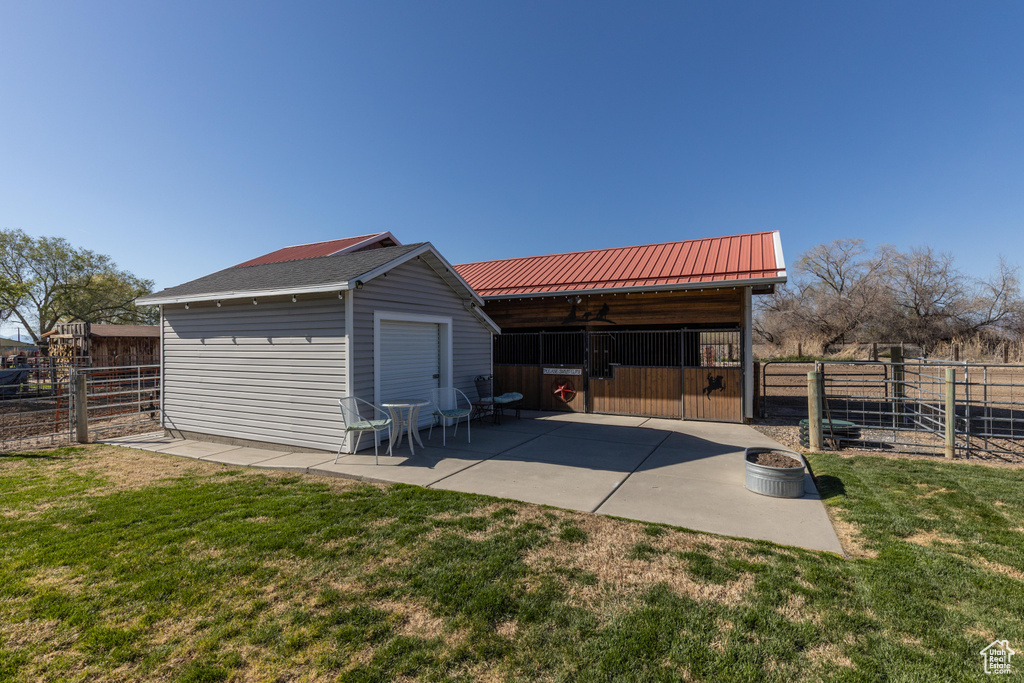 View of shed