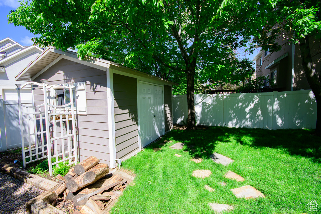 View of yard
