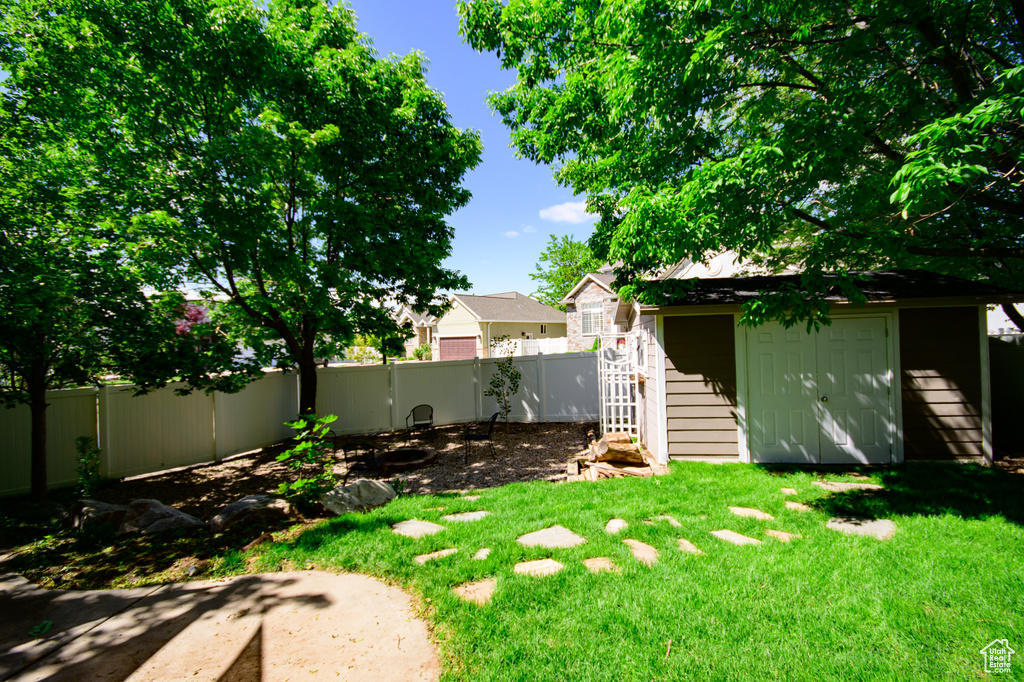 View of yard