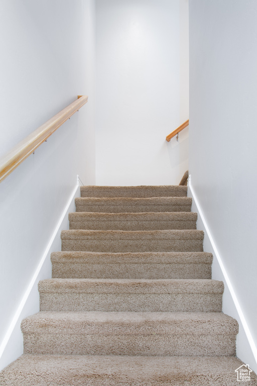 View of staircase
