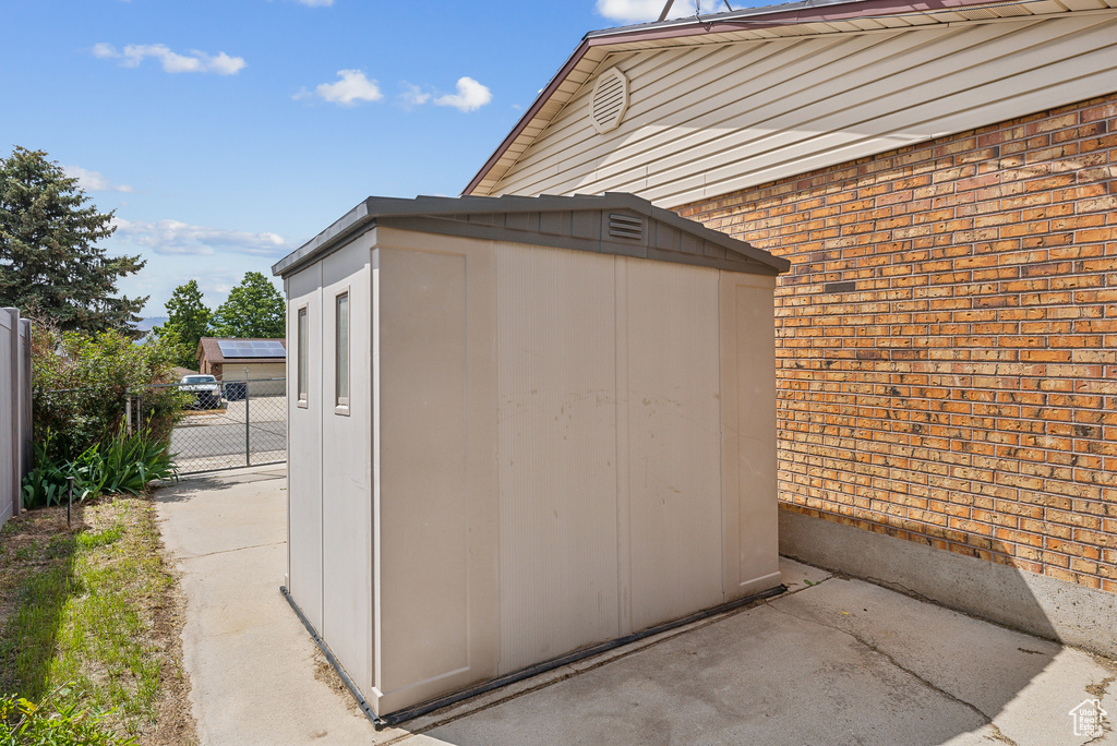 View of shed