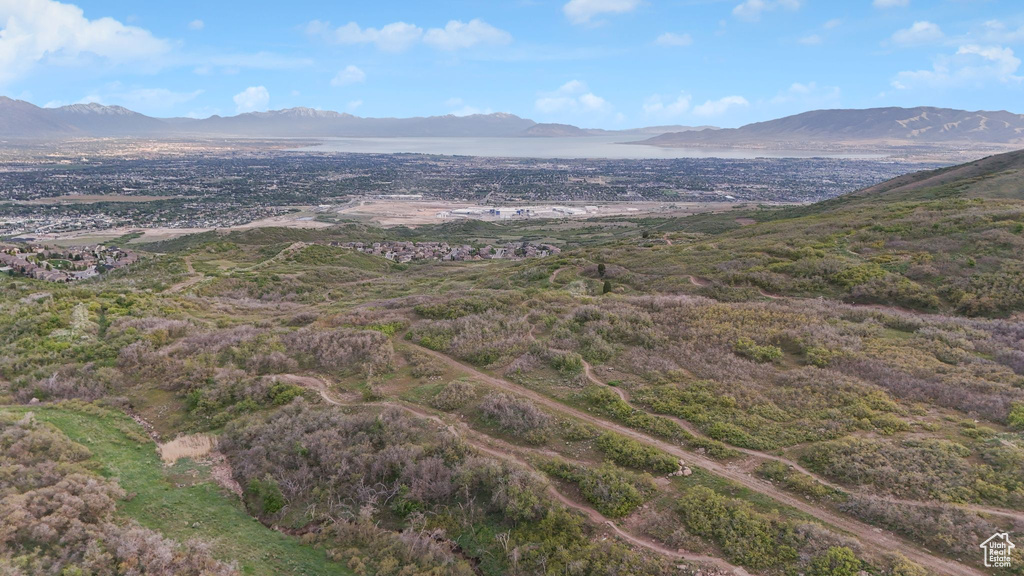 View of mountain background