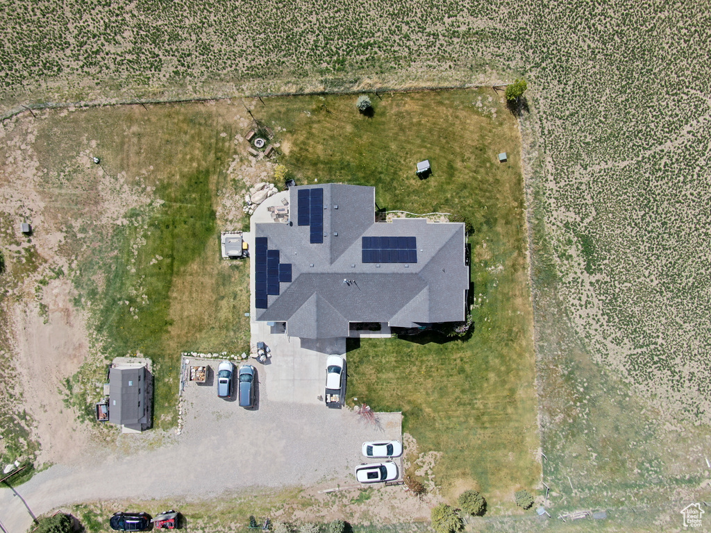 Aerial view of property's location