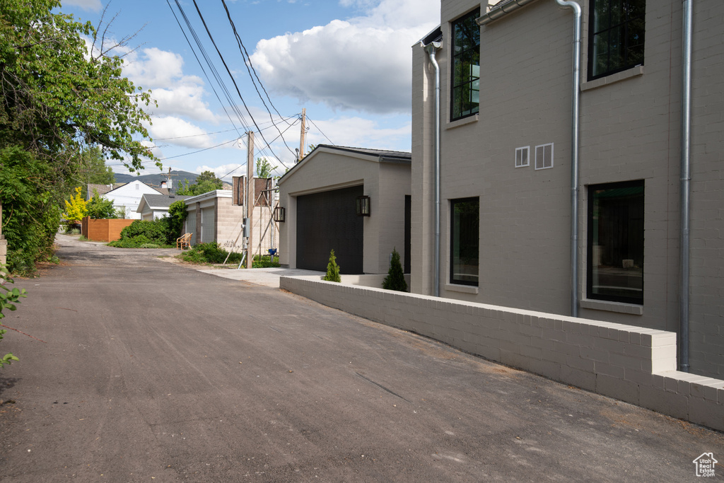 View of street