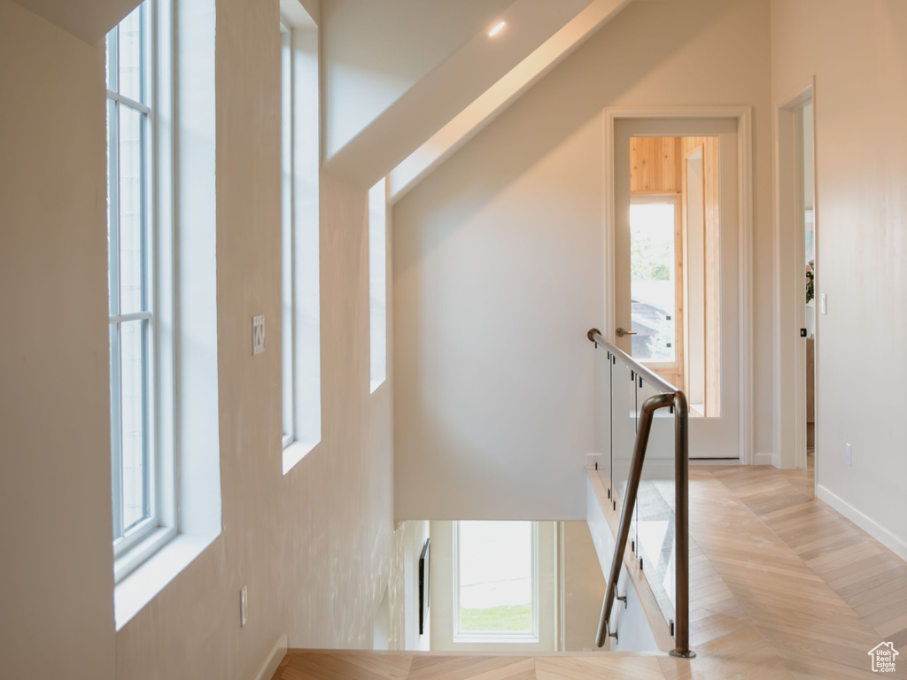 View of stairs