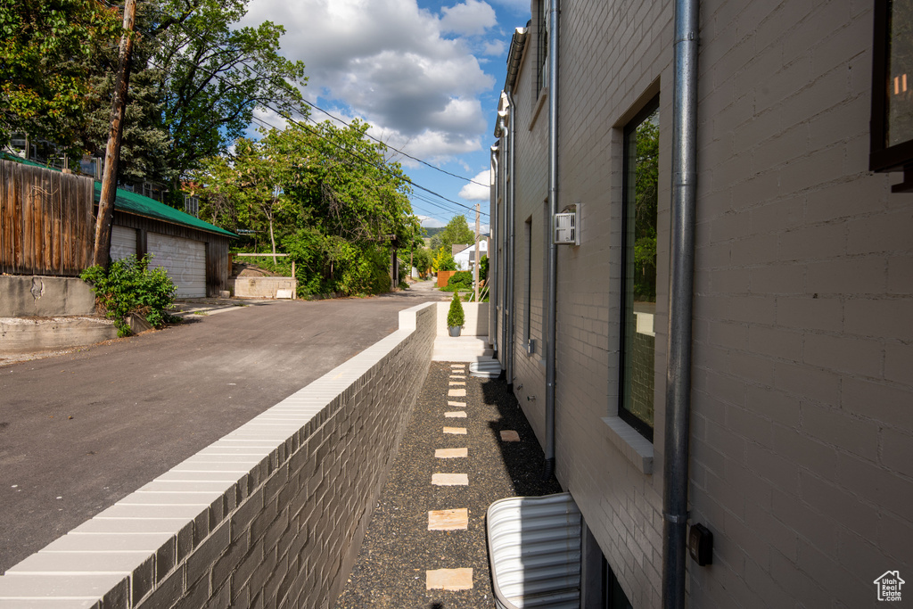 View of road