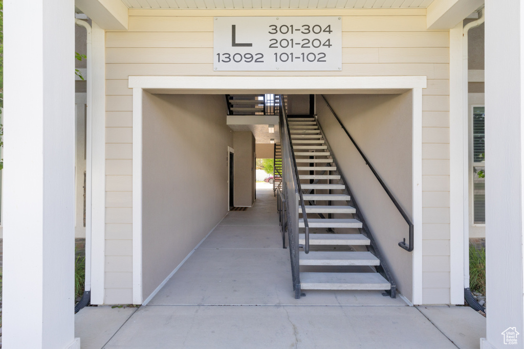 View of property entrance