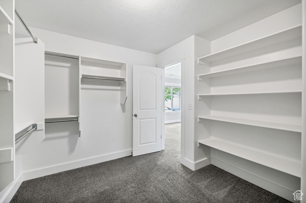 View of spacious closet