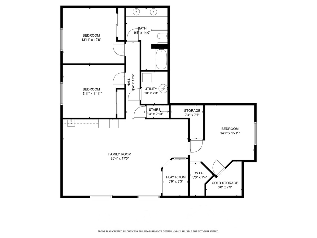 Floor plan / room layout
