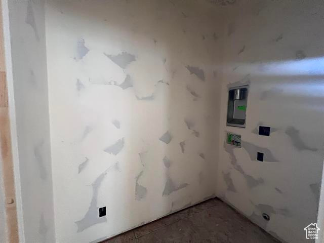 View of laundry room