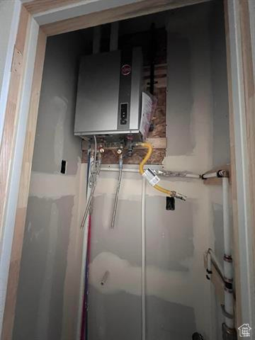 Utilities featuring water heater