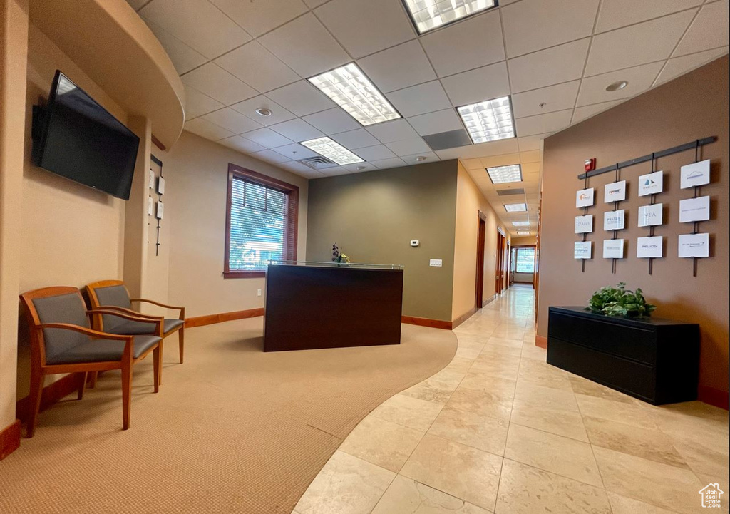 View of reception