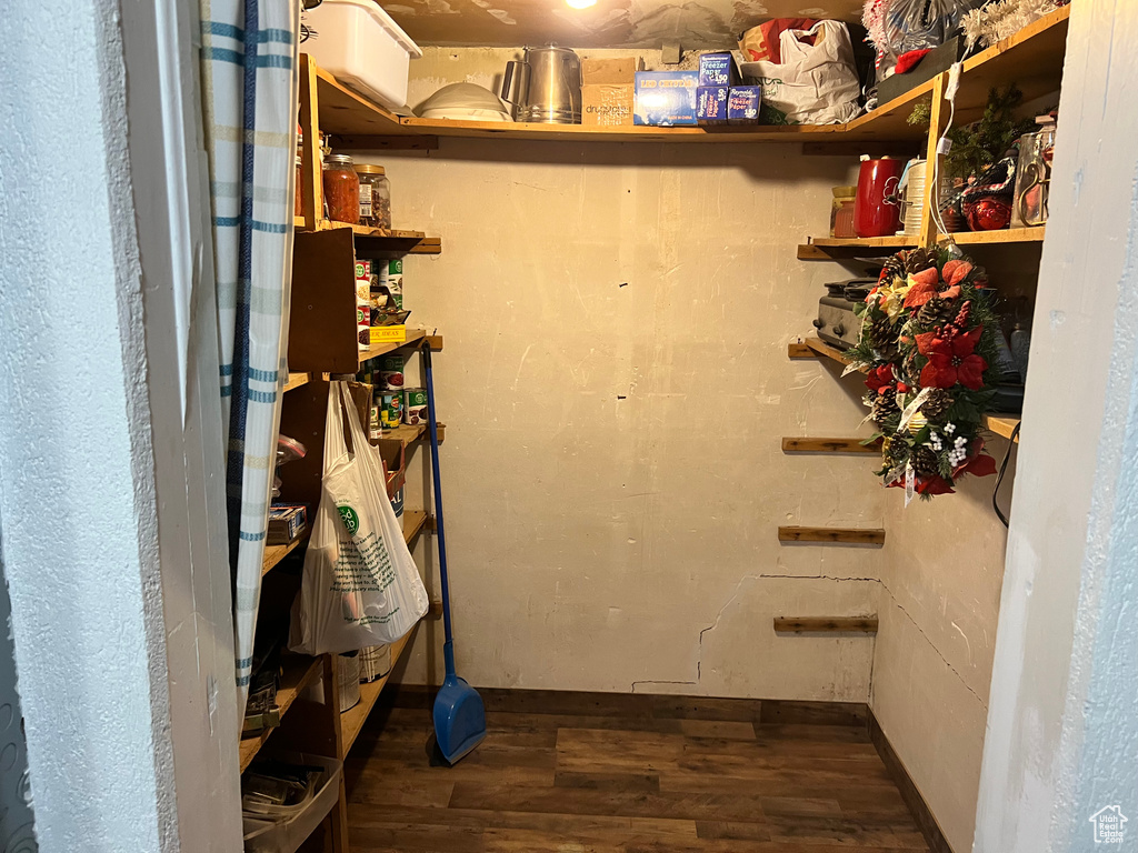 View of storage area