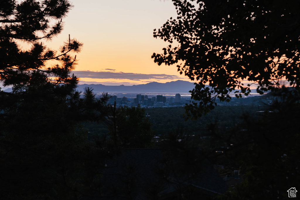 View of mountain backdrop