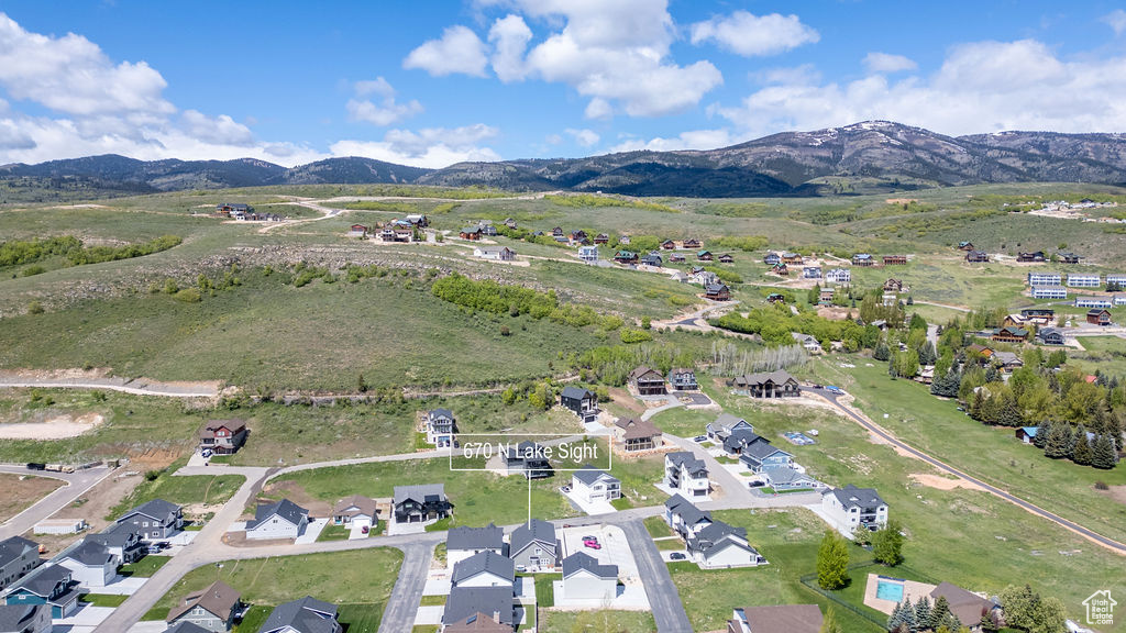 View of property location featuring a mountain backdrop