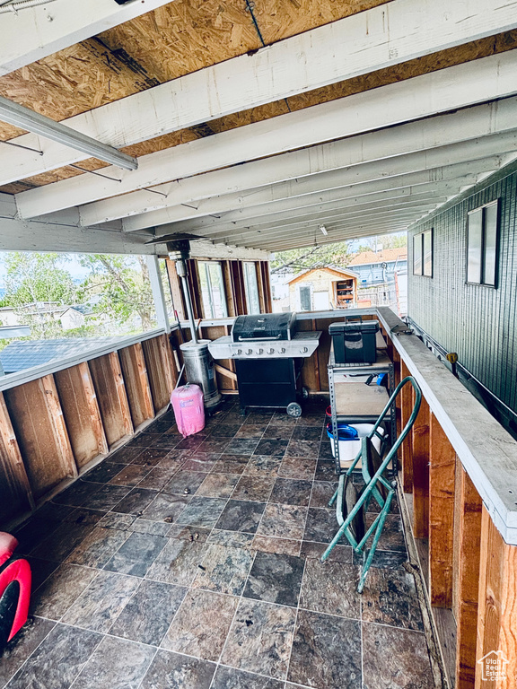 View of patio / terrace featuring area for grilling