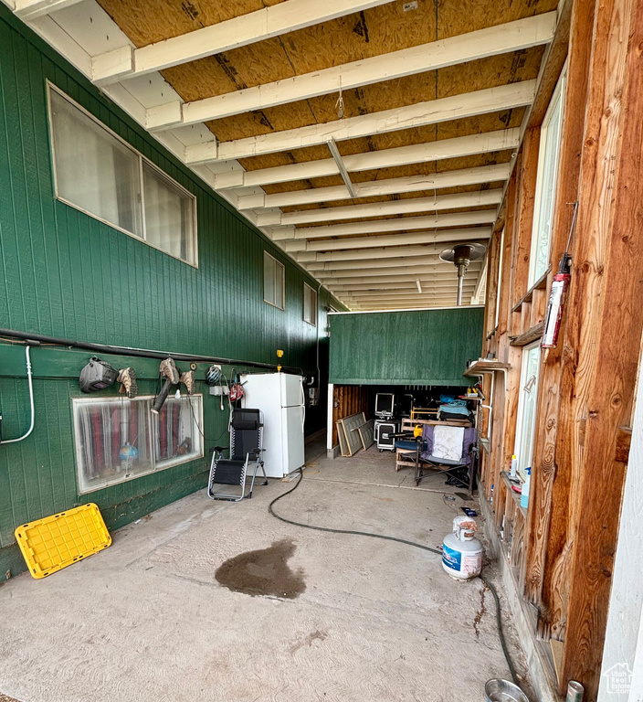 View of misc room