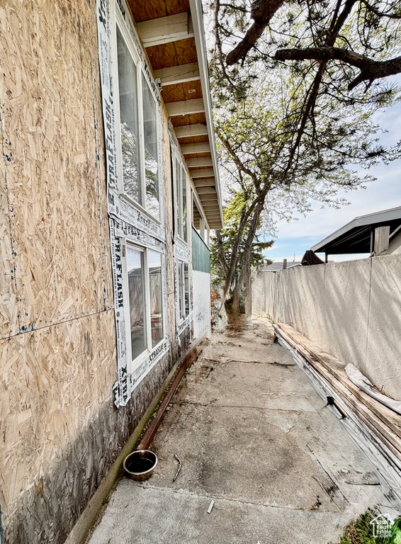 View of side of property