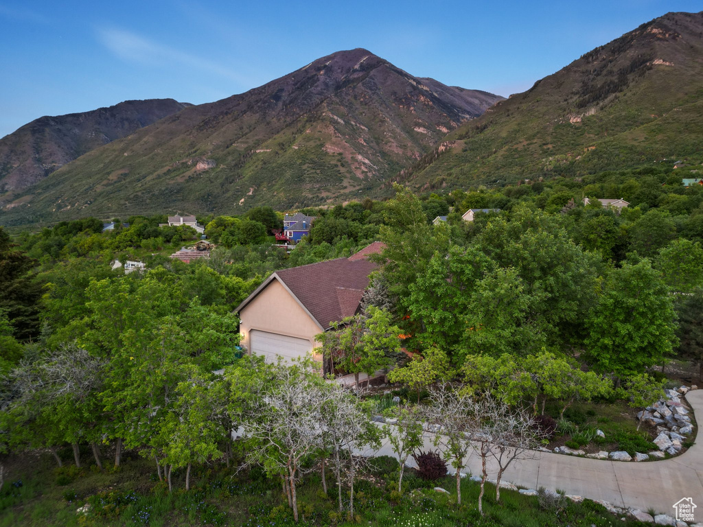 View of mountain backdrop